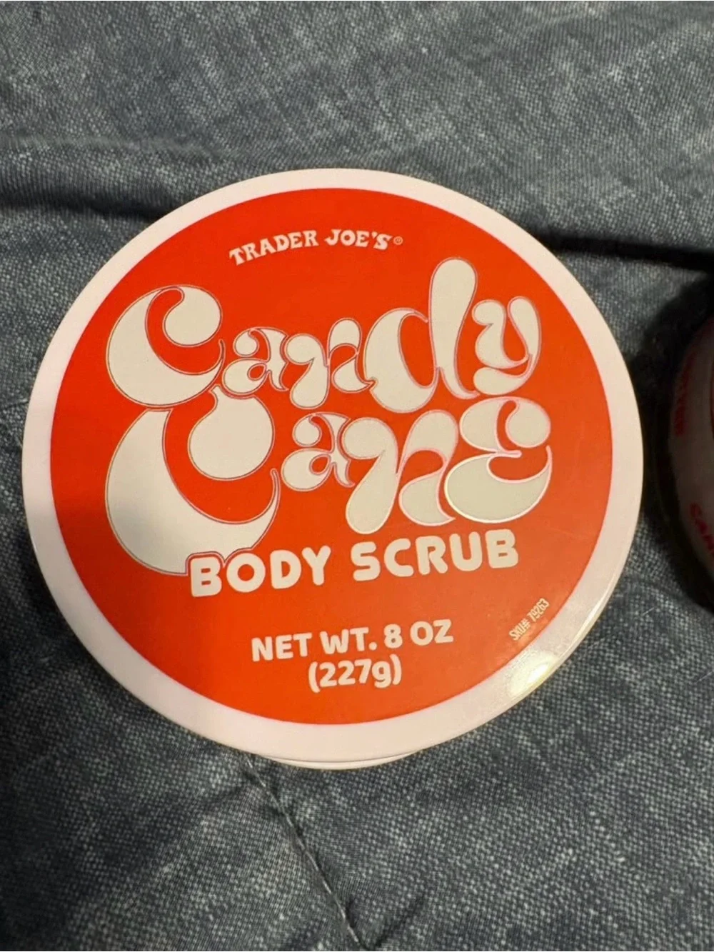 Candy Cane Shimmer Body Scrub - Pink & Red